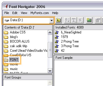 bitstream font navigator catalog
